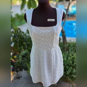 Francesca's Collections White Mini Dress